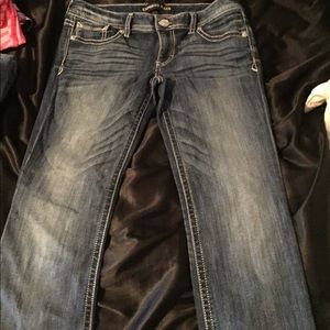 Straight leg express pants, size 8 regular